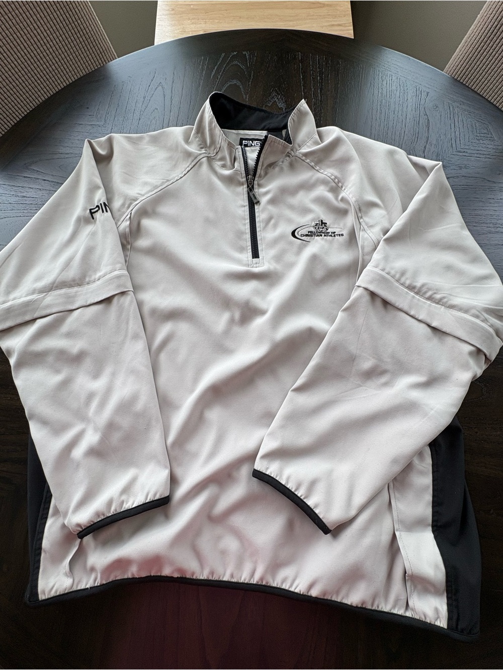 PING Collection FCA Golf 1/4 Zip Pullover Jacket XL